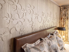 Hakwood wall covering